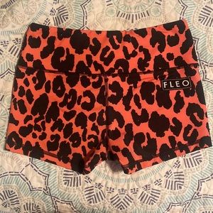 Coral Leopard High Rise Original - VGUC